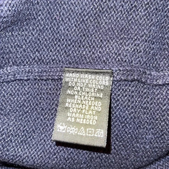 Vintage Norton Studio American Flag Knit Sweater Cardigan Short Sleeves … - Picture 12 of 16